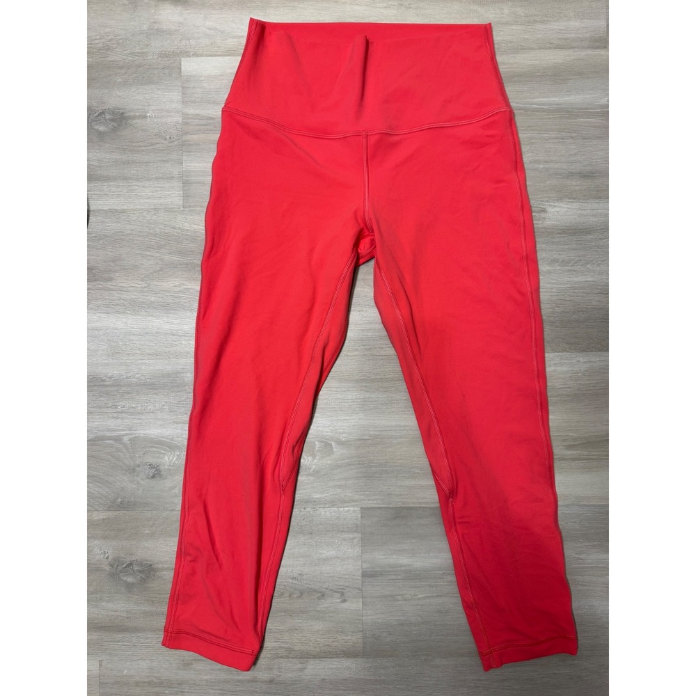 Lululemon Align High-Rise Crop 23 Leggings Lip Gloss Pink Size 8
